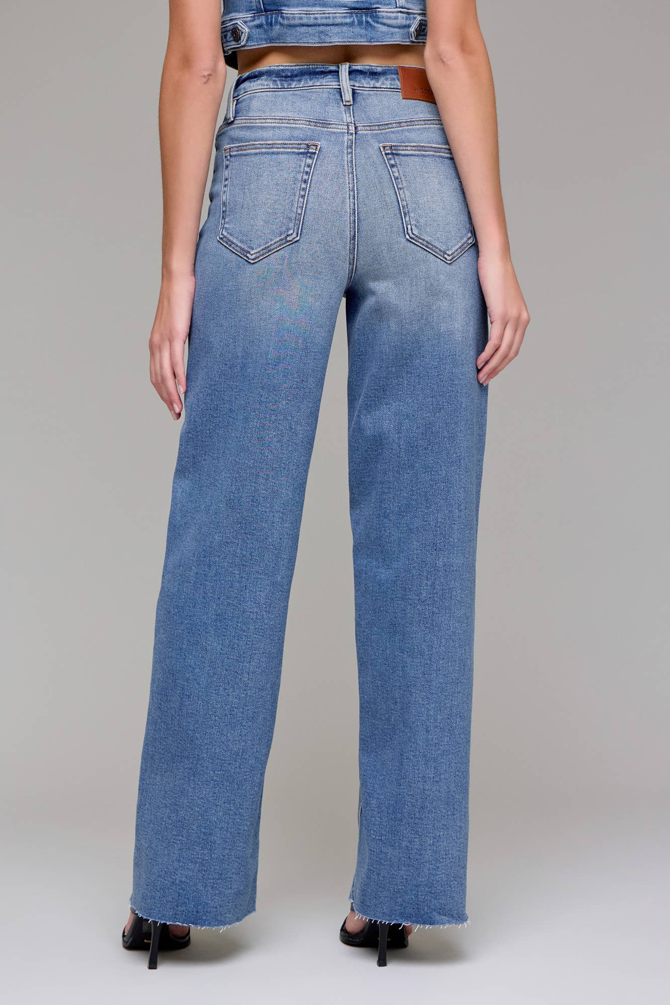 Medium Dark Stretch 33" Inseam Dad Jean