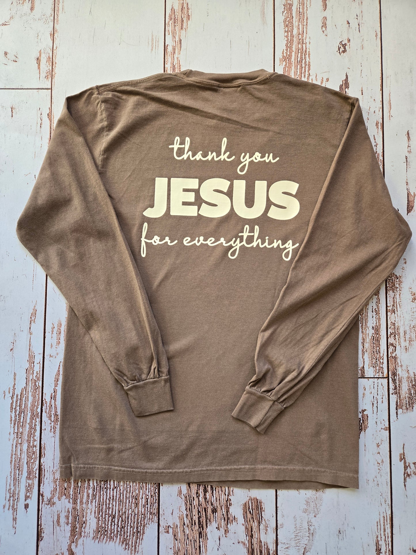 Thank You Jesus Long Sleeve T-shirt