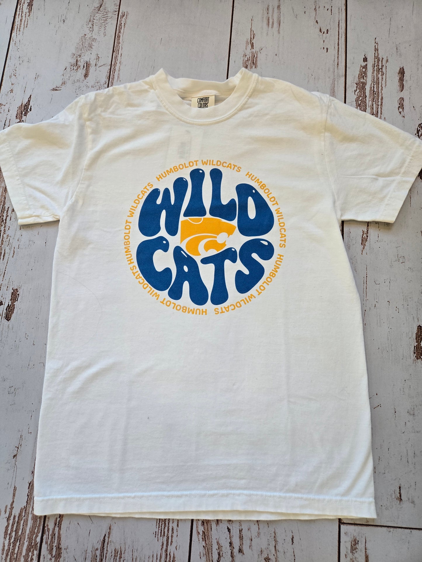 Humboldt Wildcats Bubble Letters