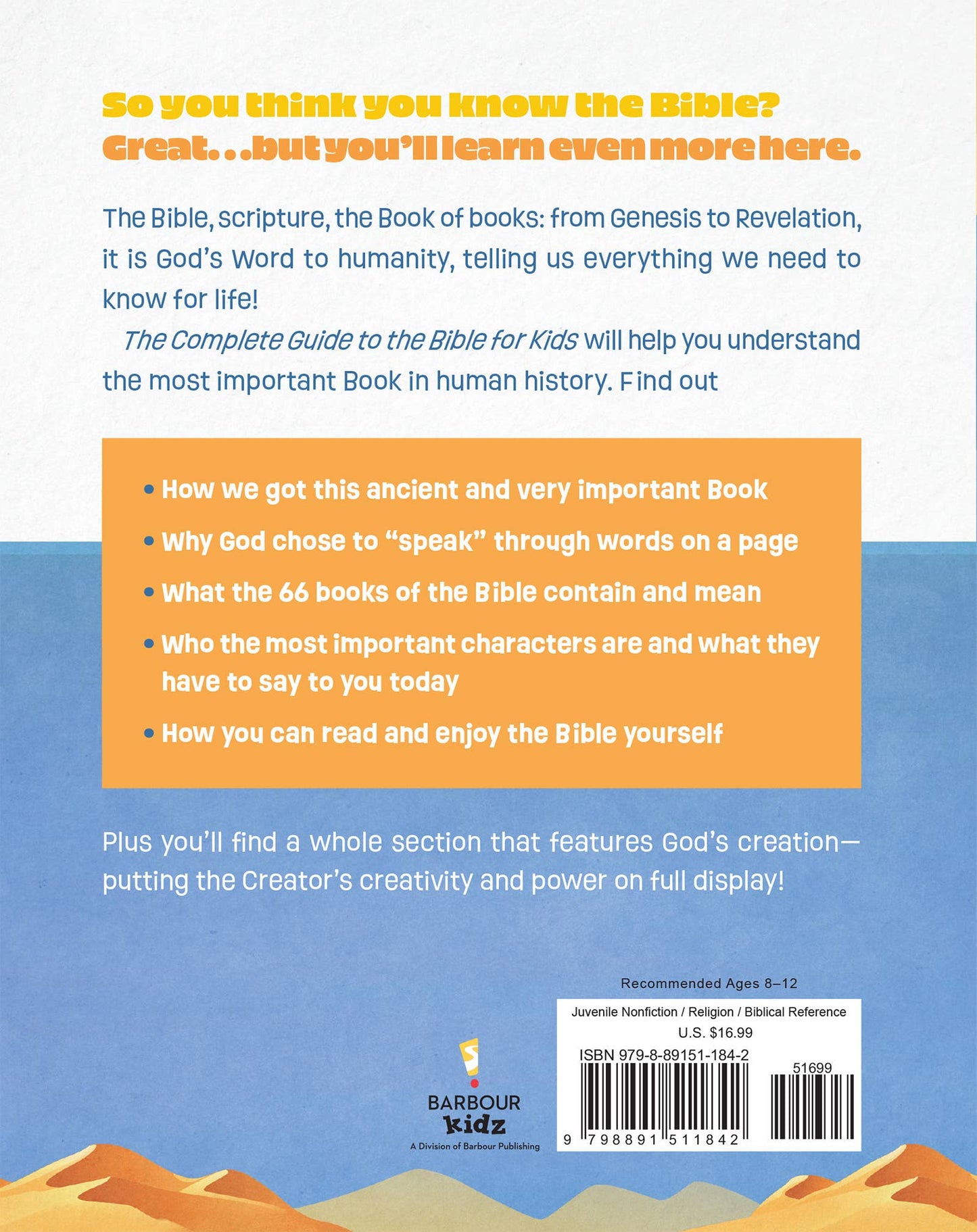The Complete Guide to the Bible for Kids