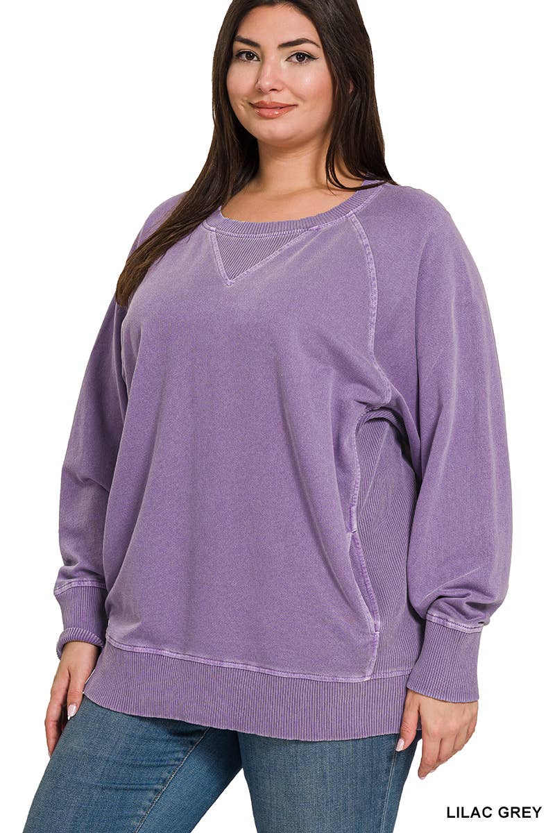 Plus French Terry Pullover