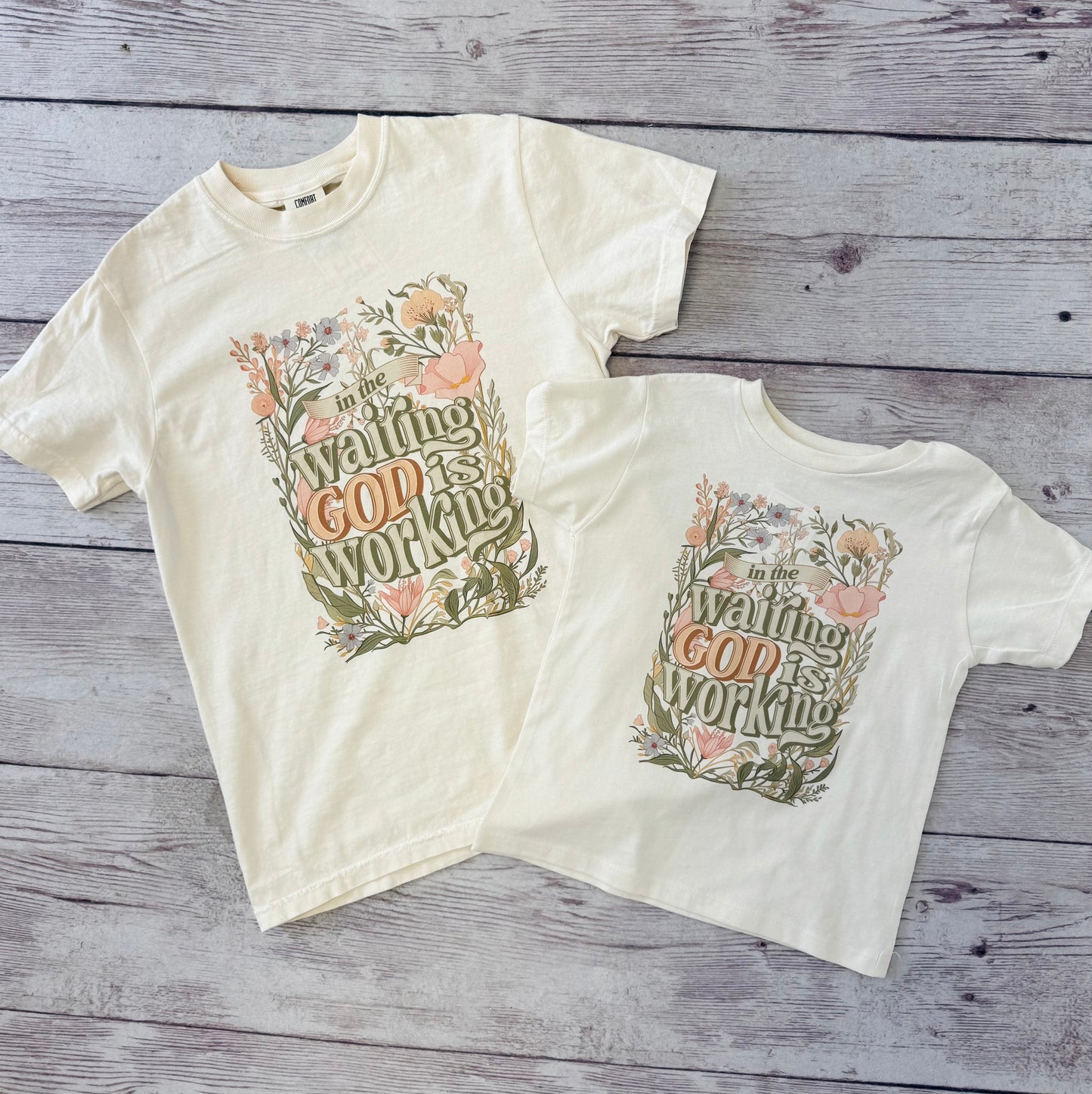 In The Waiting God Is Working T-Shirt