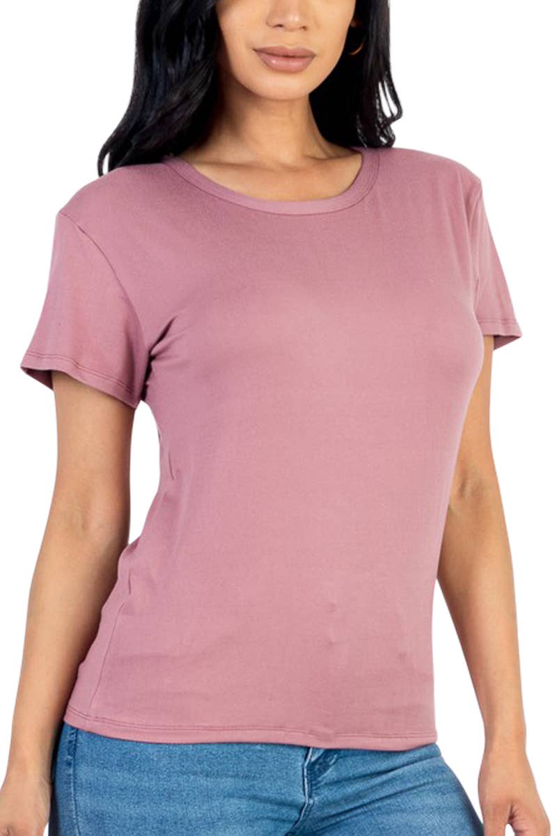 Basic Short Sleeve T-shirt