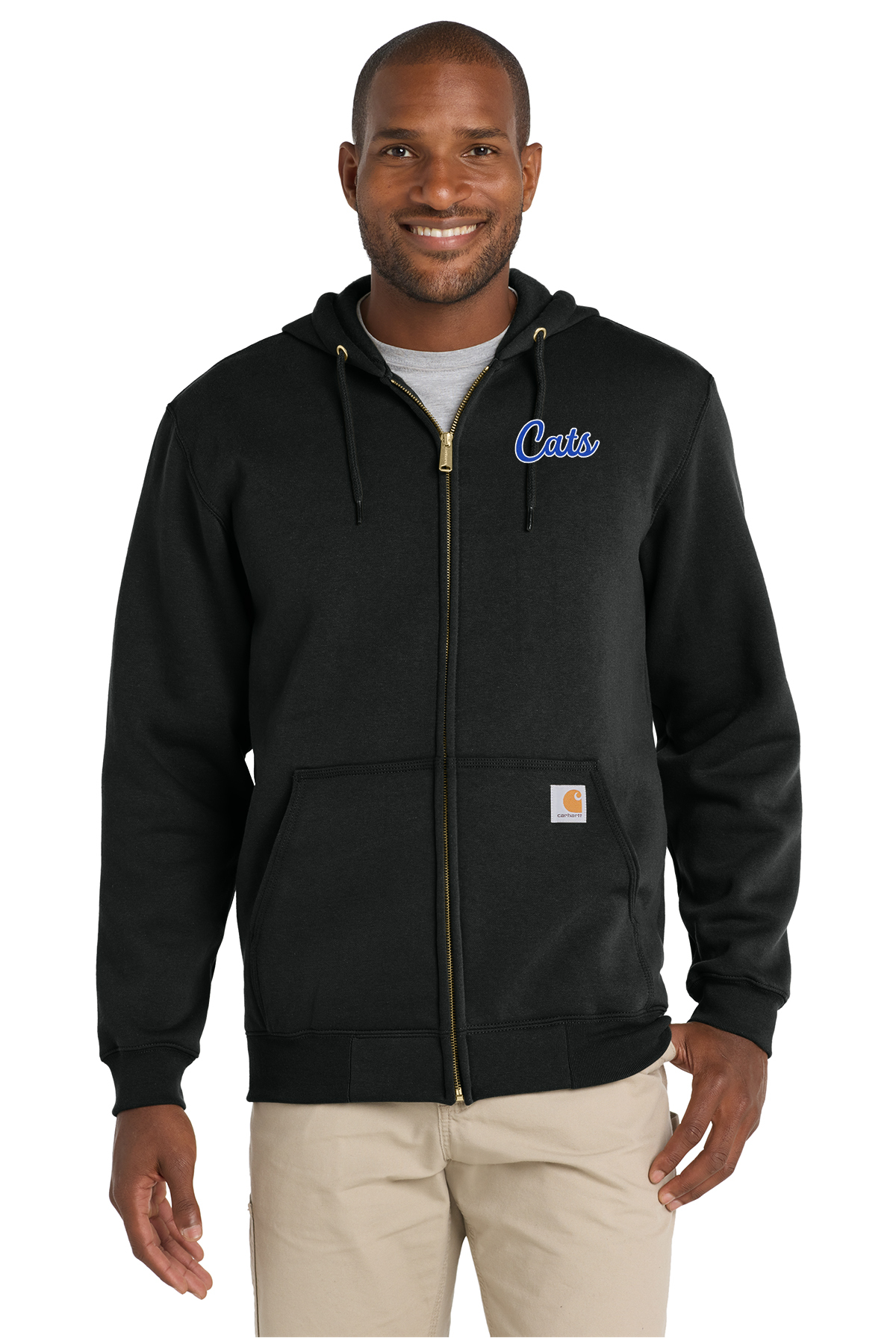 Carharrt Embroidered Wildcats Zip-Up- Design Options