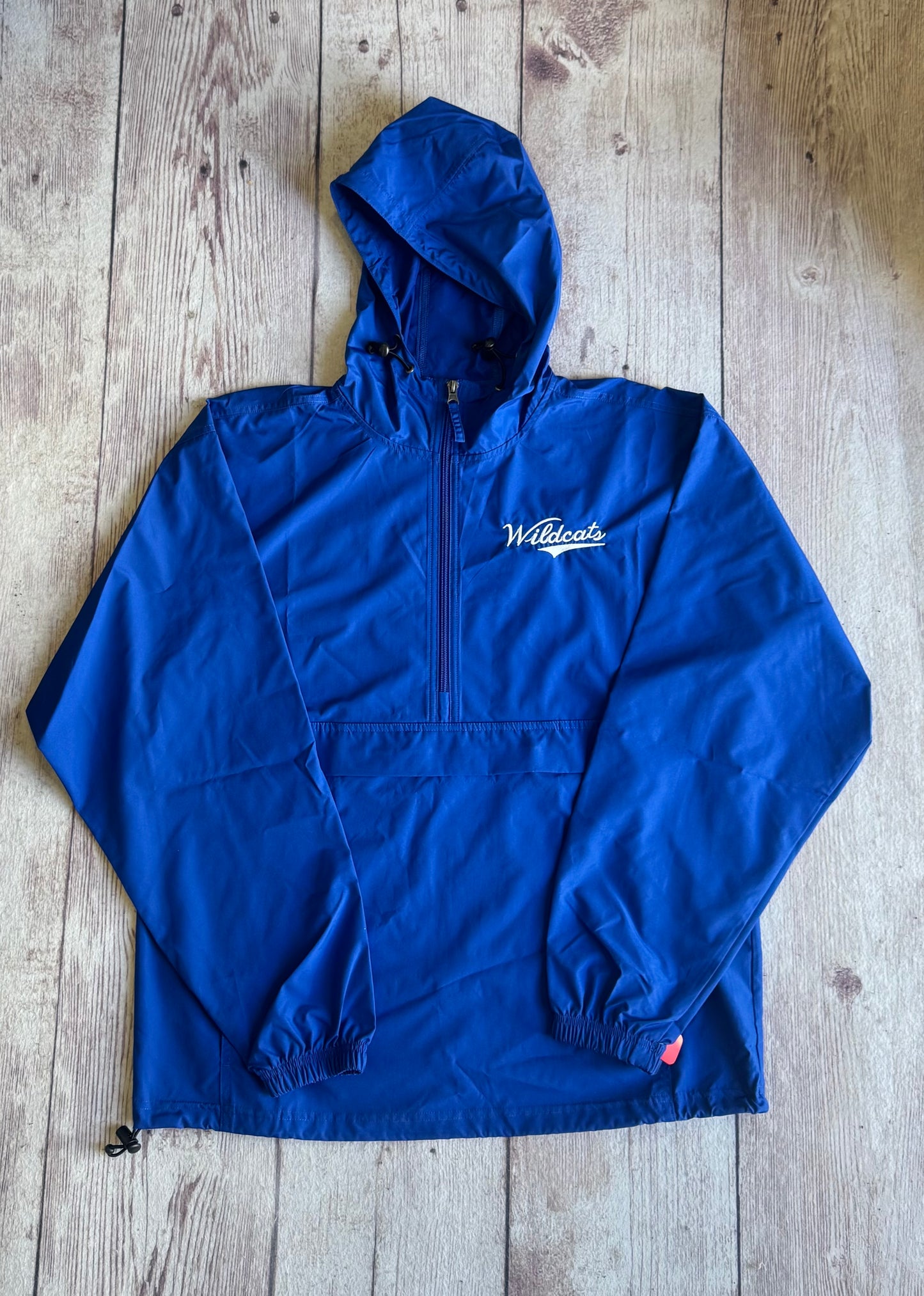 Blue Wildcats Rain Coat