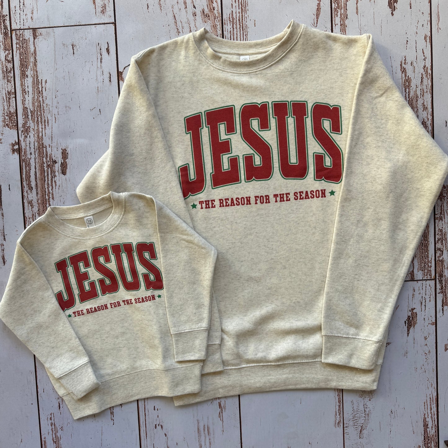 Jesus | The Reason For The Season Crewneck