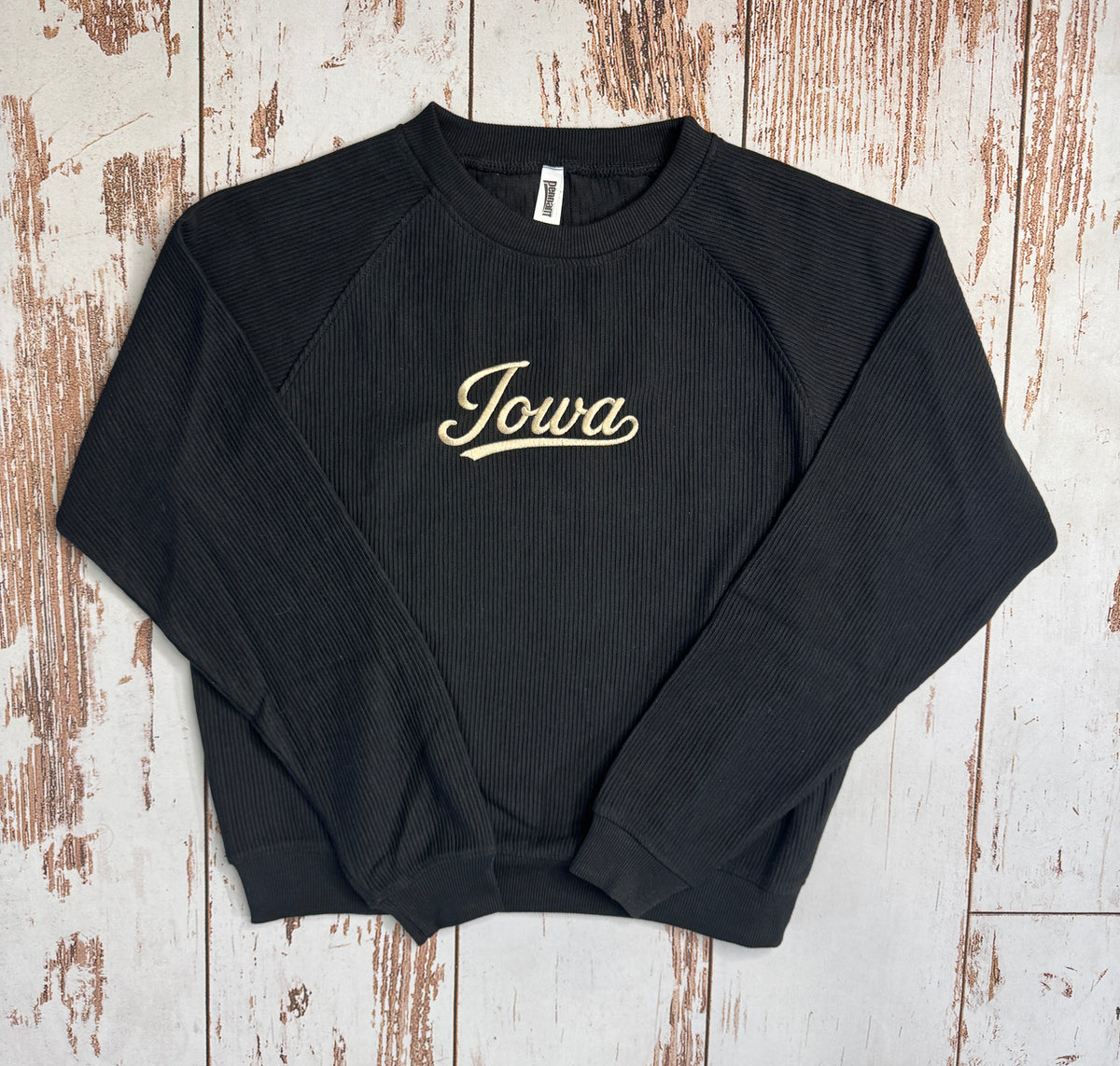 Women's Cord Crew | Iowa Embroidery
