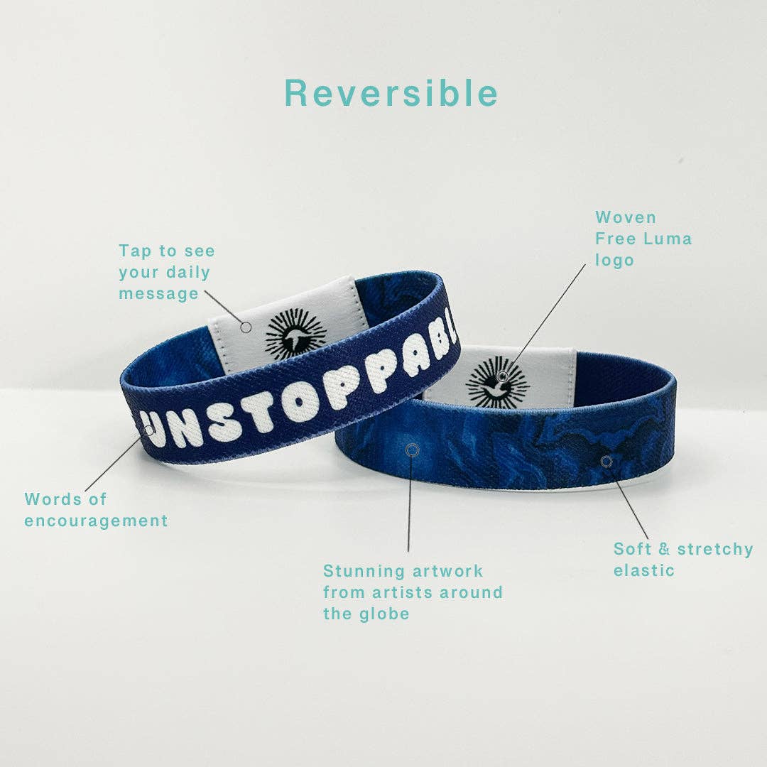 Be Unstoppable NFC Positivity Bracelet