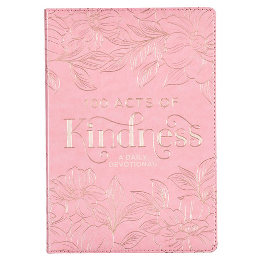 Devotional 100 Acts of Kindness Faux Leather