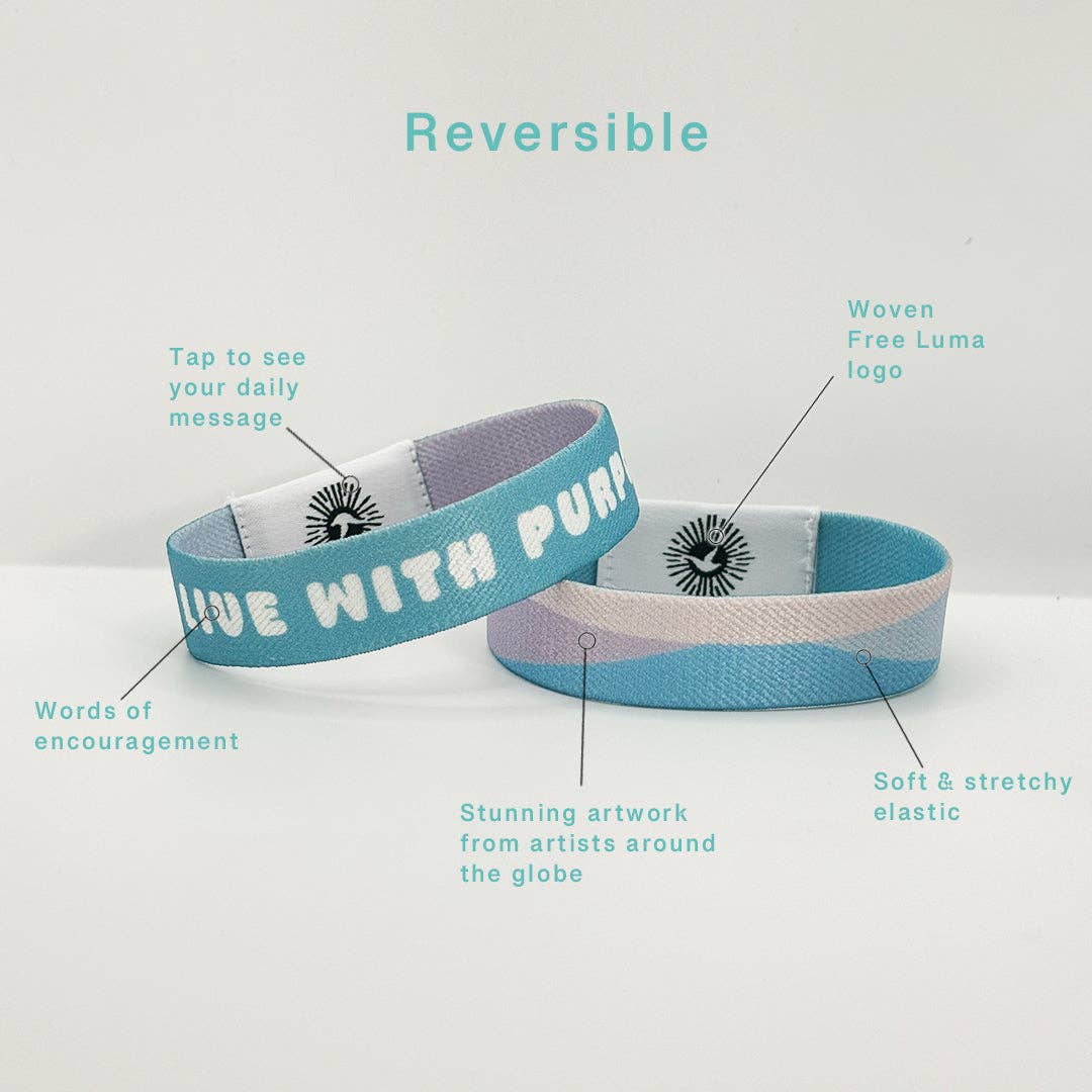 Live With Purpose NFC Positivity Bracelet