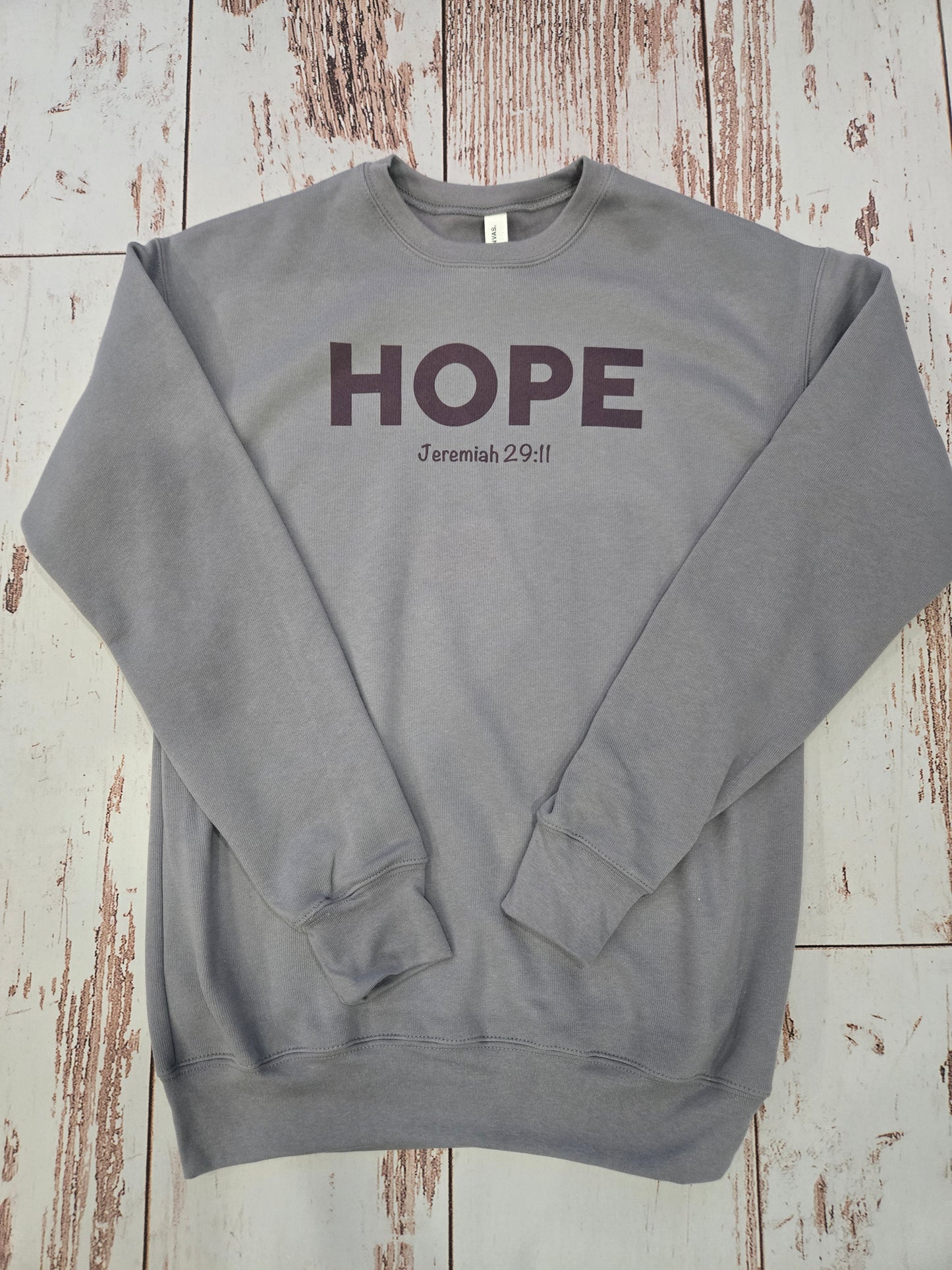 Hope | Jeremiah 29:11 Crewneck