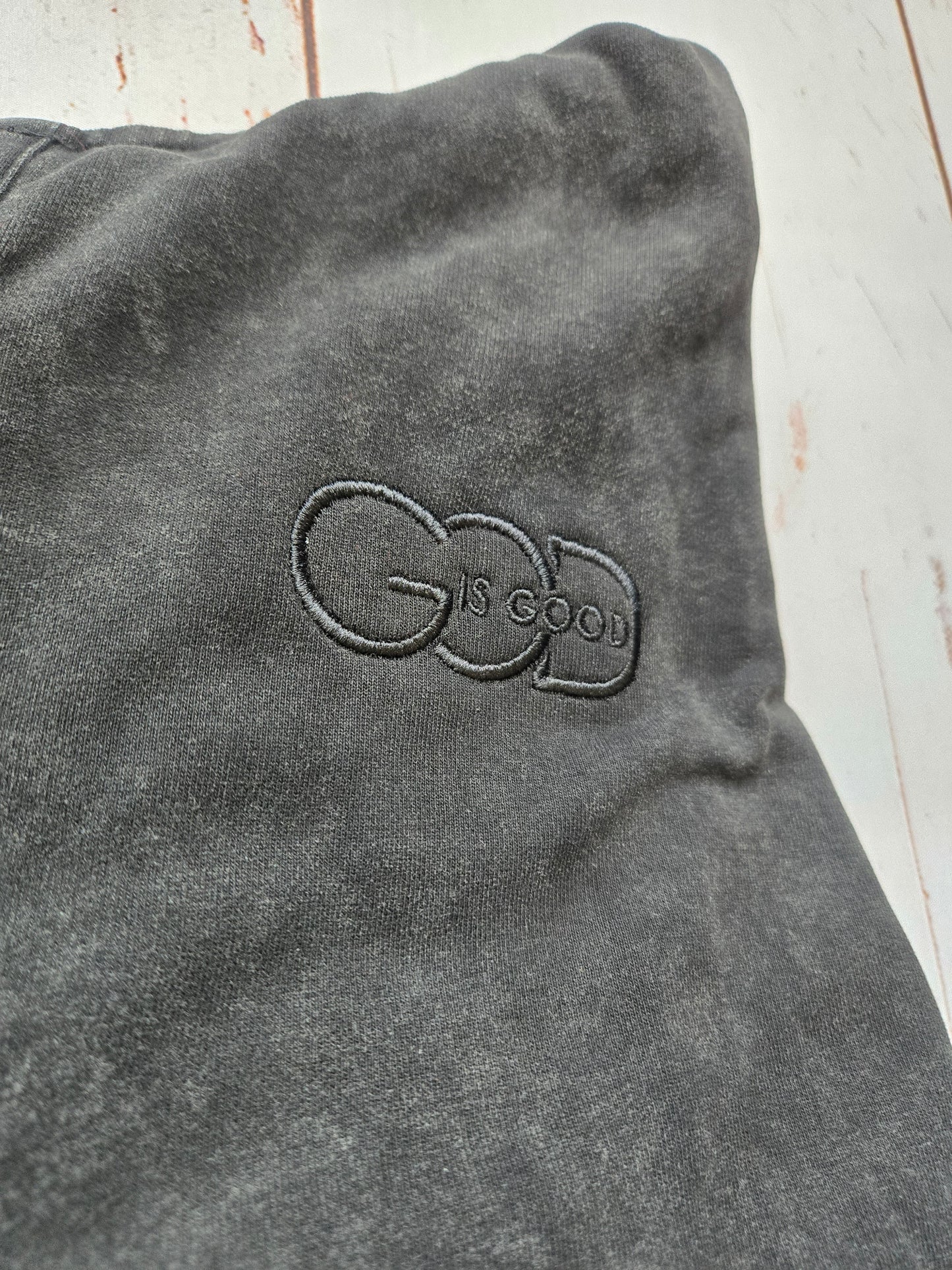 God Is Good Mineral Wash Pullover