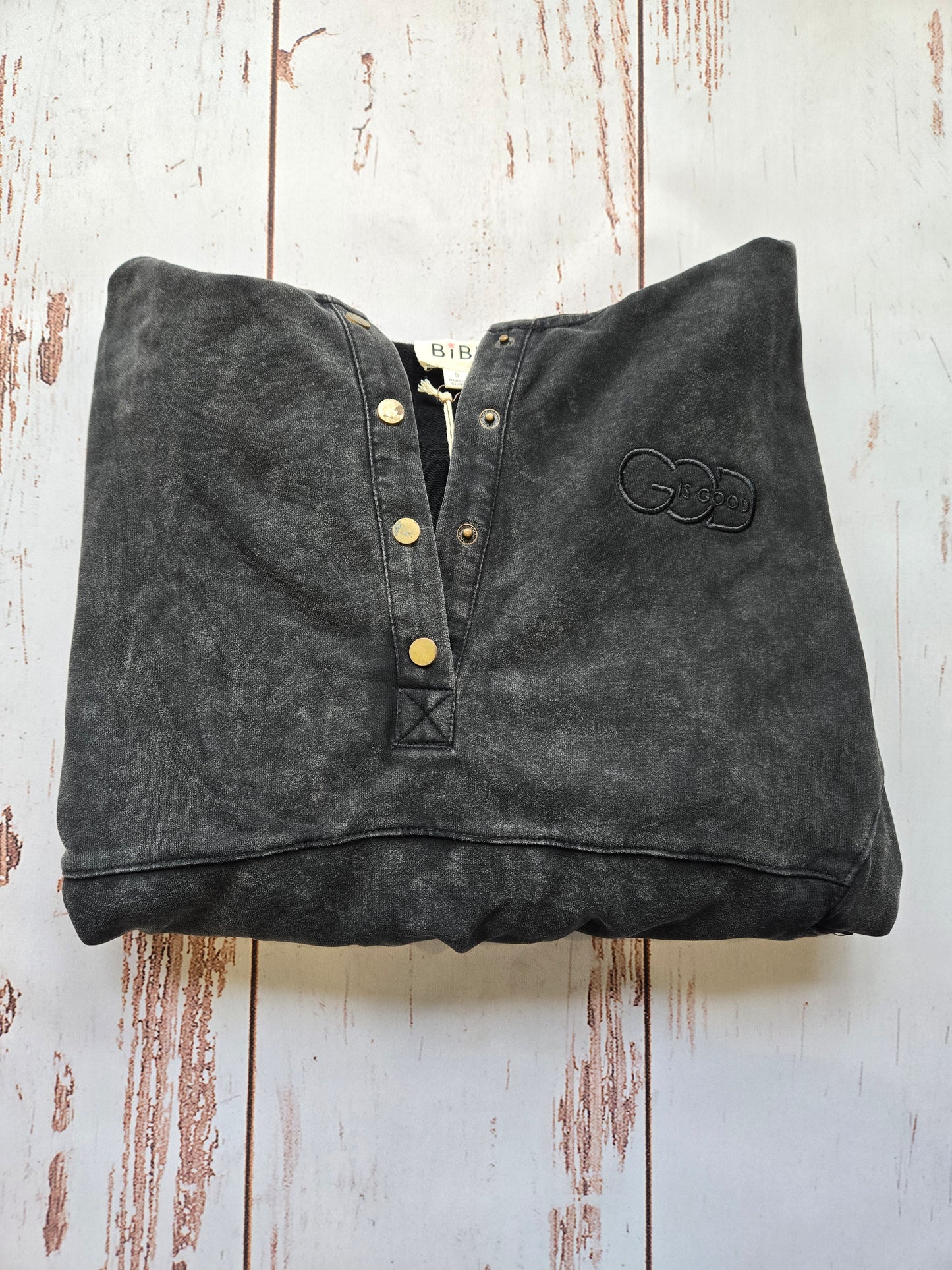 God Is Good Mineral Wash Pullover