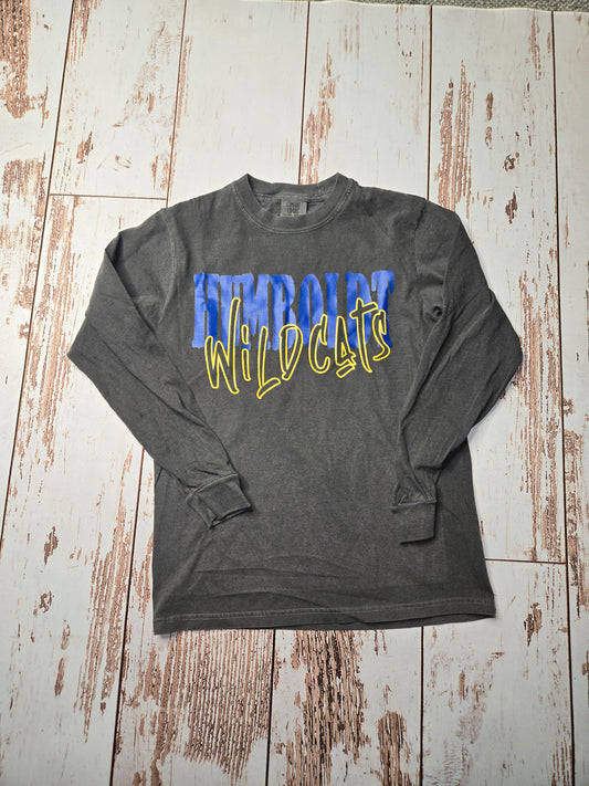 Comfort Colors Humboldt Wildcats Long Sleeve T-shirt