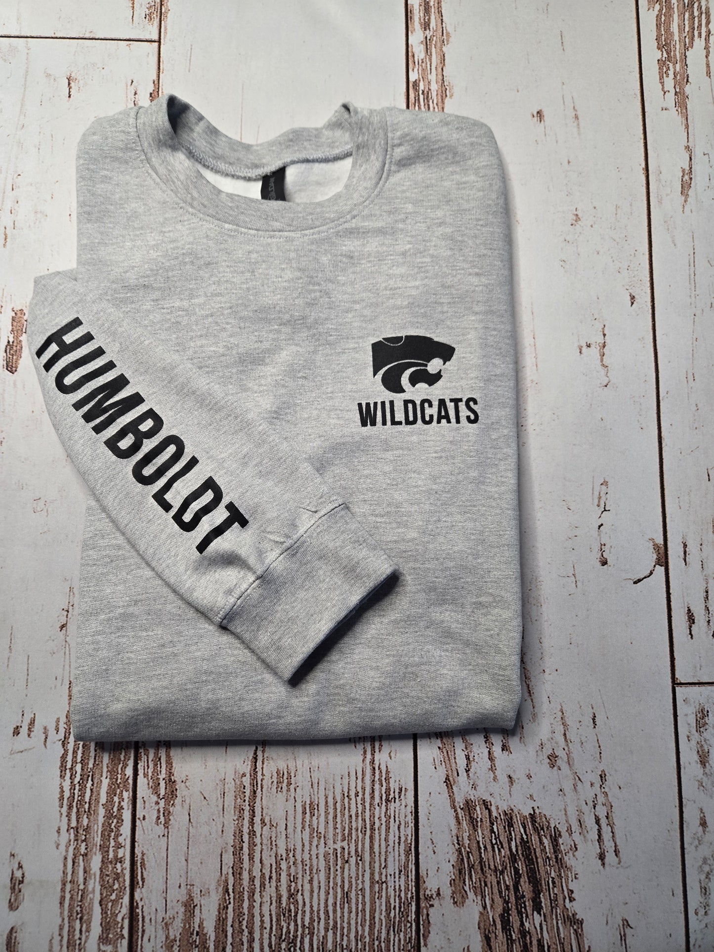 Wildcats Humboldt Sleeve Crewneck