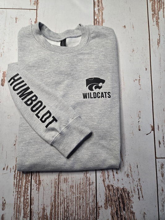 Wildcats Humboldt Sleeve Crewneck