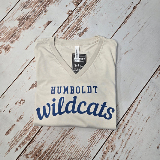 Humboldt Wildcats Bella+Canvas V-Neck