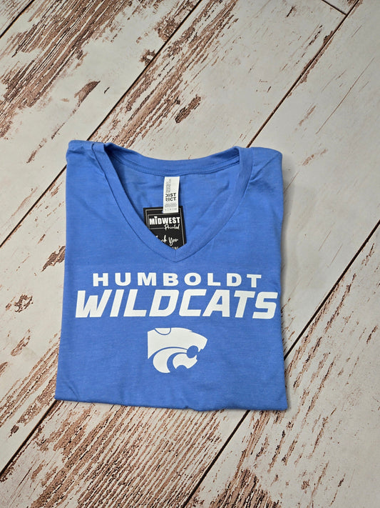 Humboldt Wildcats District V-Neck