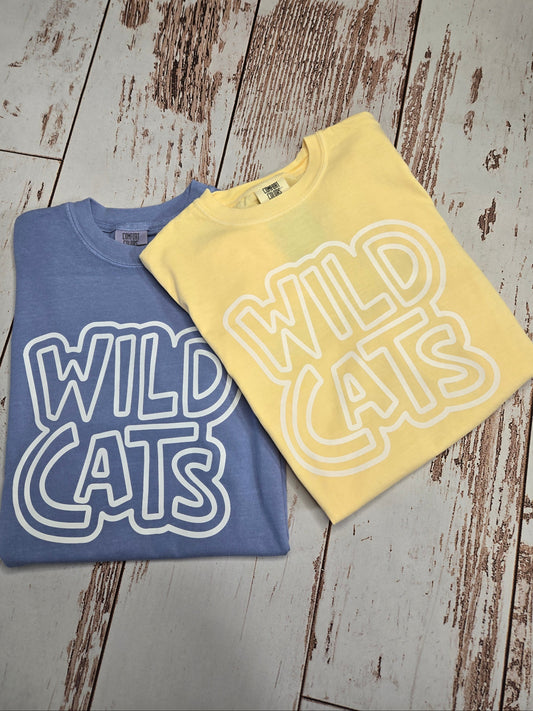 Youth Wildcats Comfort Colors T-Shirt
