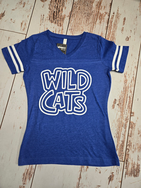 Humbold Wildcats Ladies V-Neck