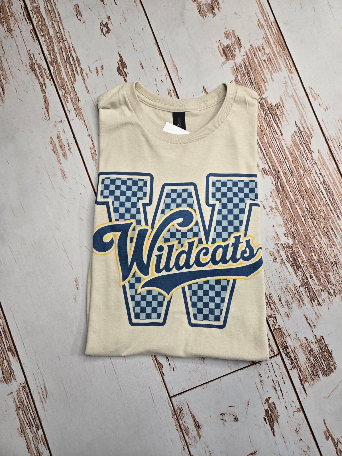 Gildan t-Shirt  | Wildcats Checkered
