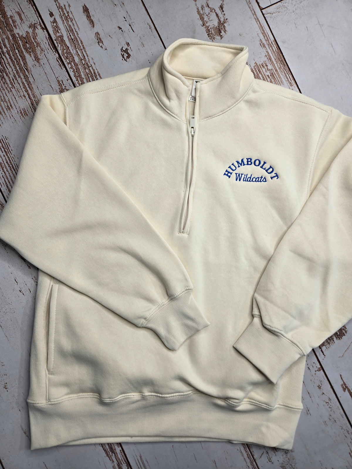 Half Zip Fleece | Humboldt Wildcats