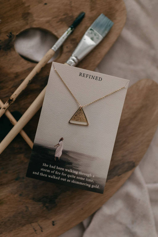 Refined | Christian Necklace | Minimal Jewelry | Gift
