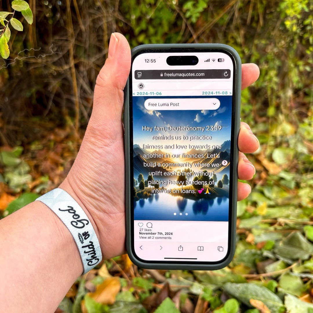 Child of God NFC Bible Verse Bracelet