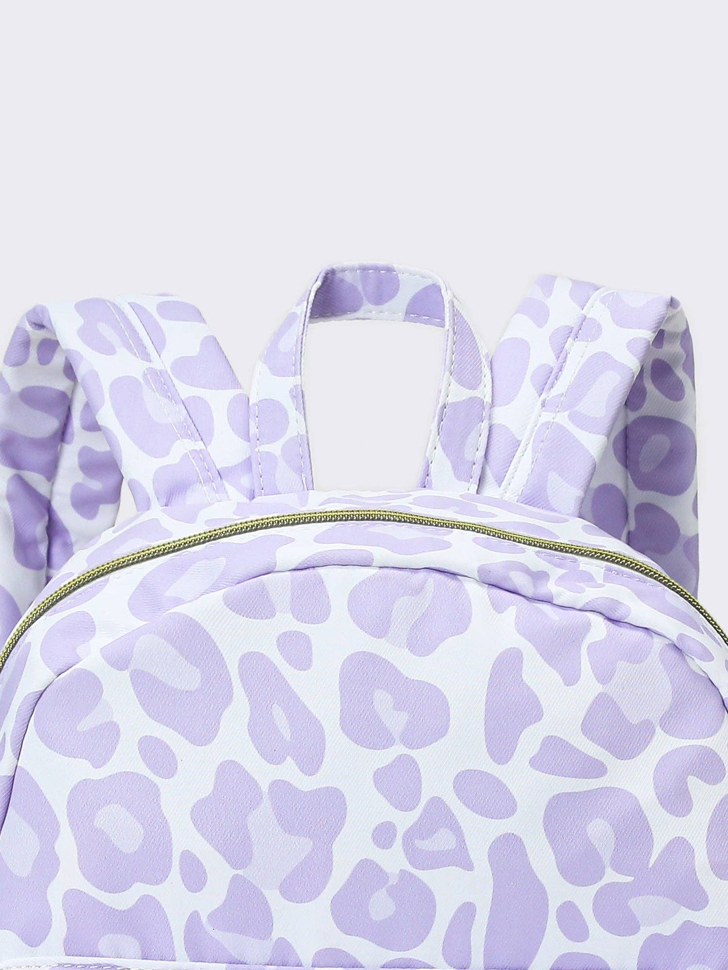 Cheetah Printed Girls Ruffle Backpack