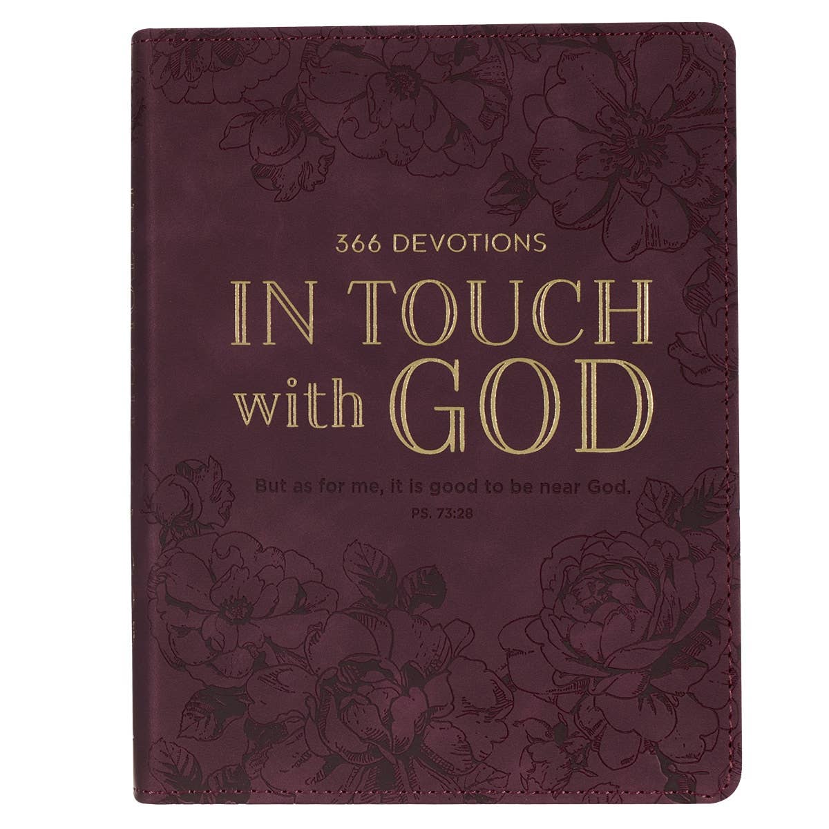 Devotional In Touch with God Faux Leather