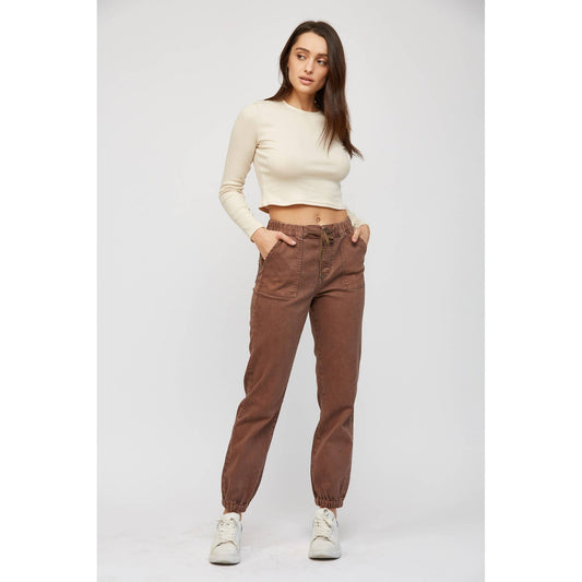 High Rise Crop Jogger