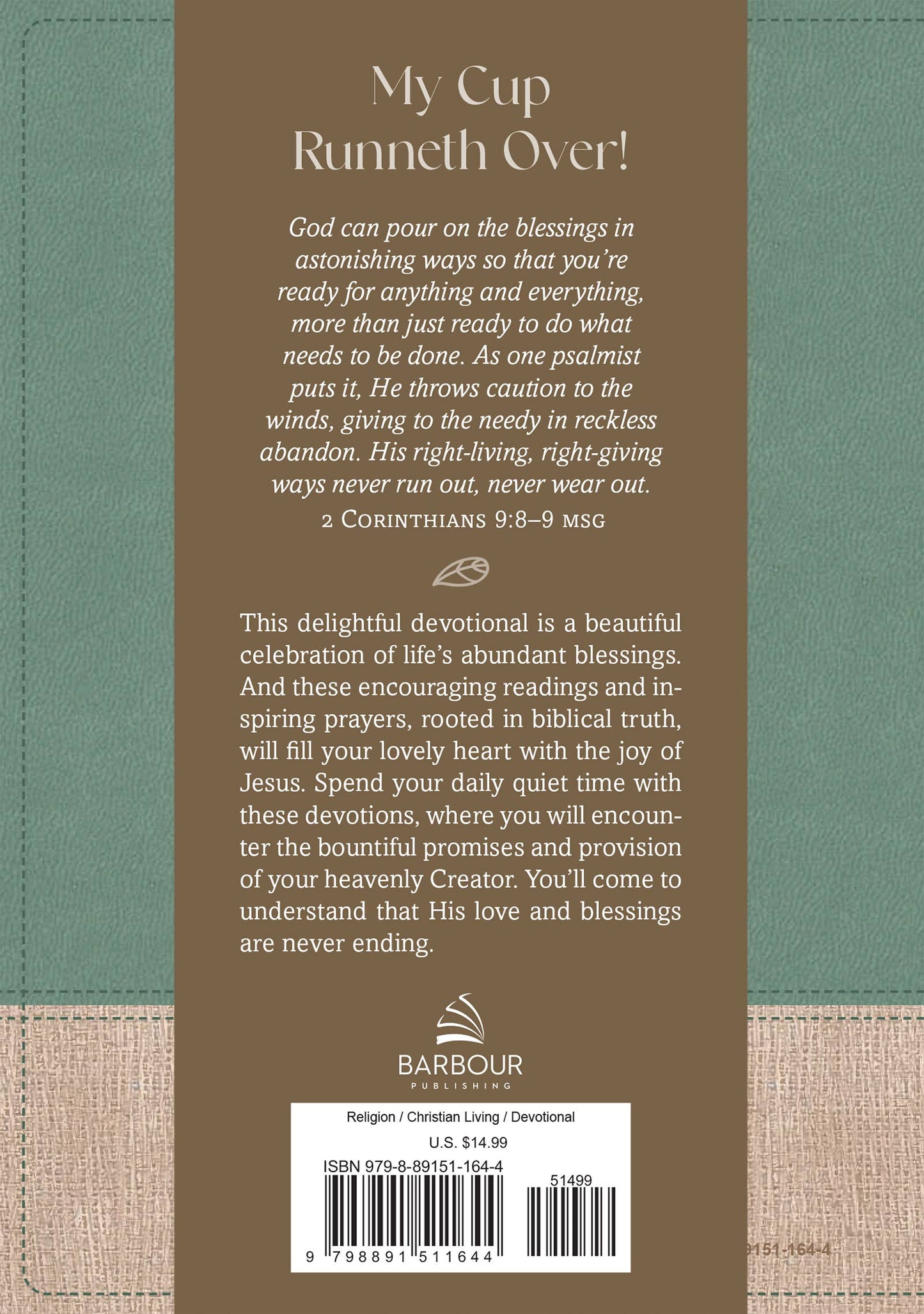 Fill My Cup, Lord