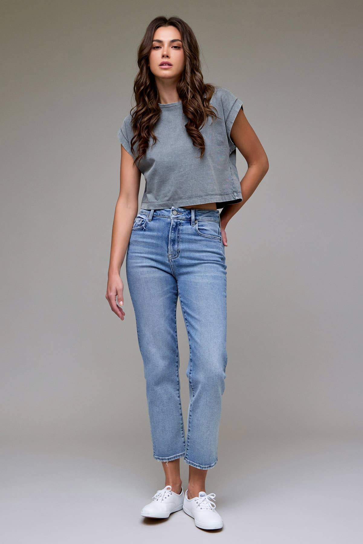 Medium Dark Clean Stretch 28" Inseam Straight