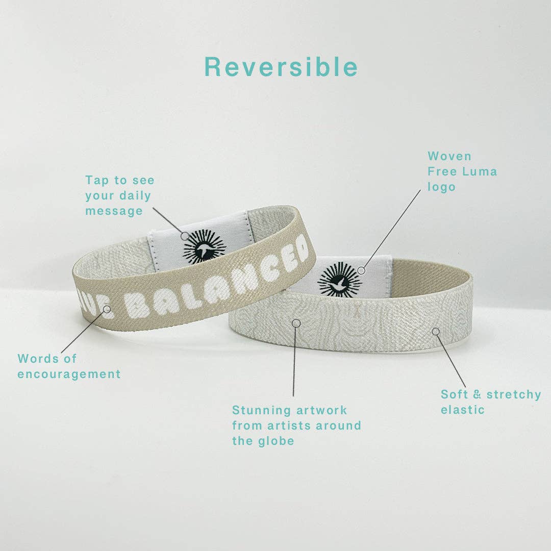 Live Balanced NFC Positivity Bracelet