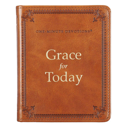 One-Minute Devotions Grace for Today Faux Leather