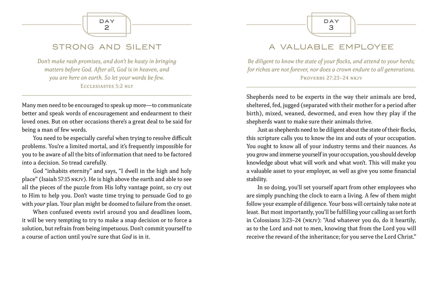 Daily Devotions for Men