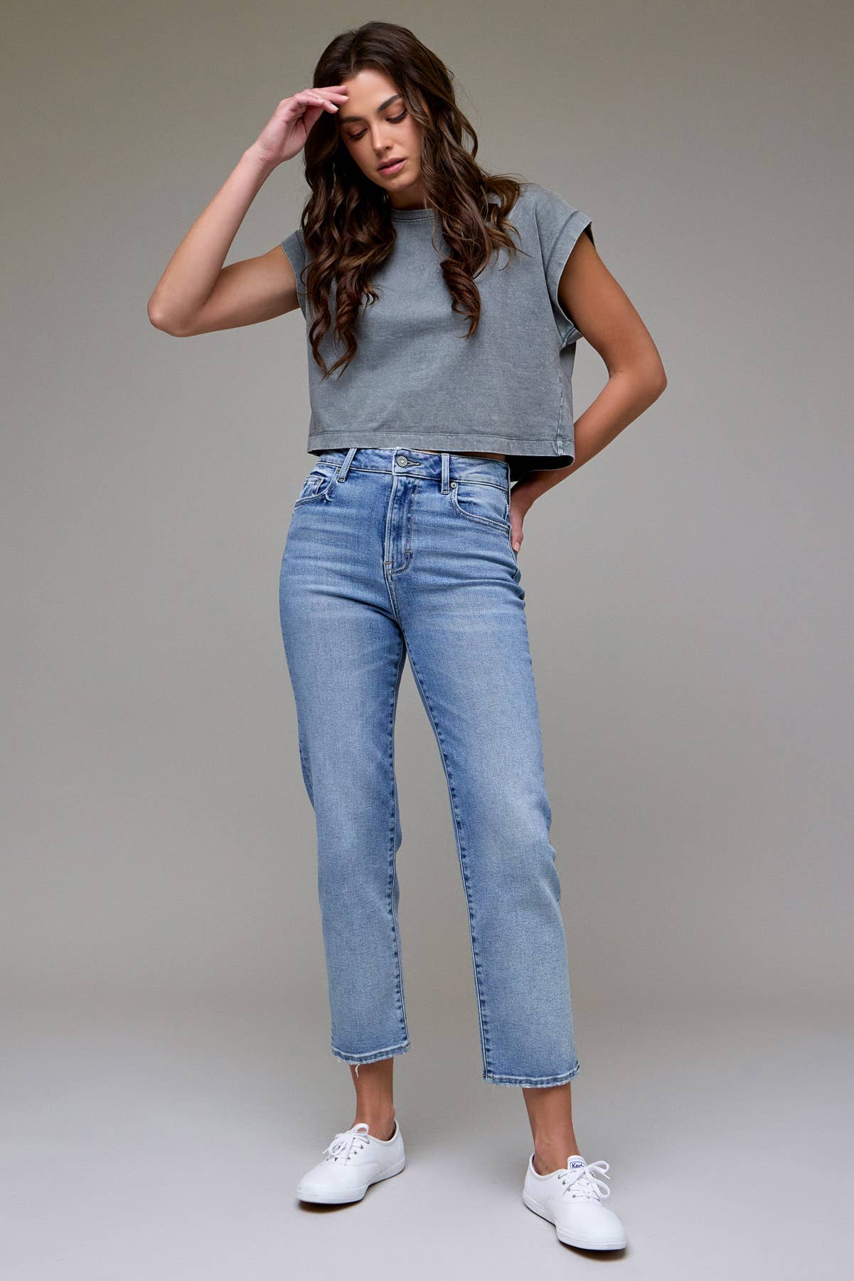 Medium Dark Clean Stretch 28" Inseam Straight