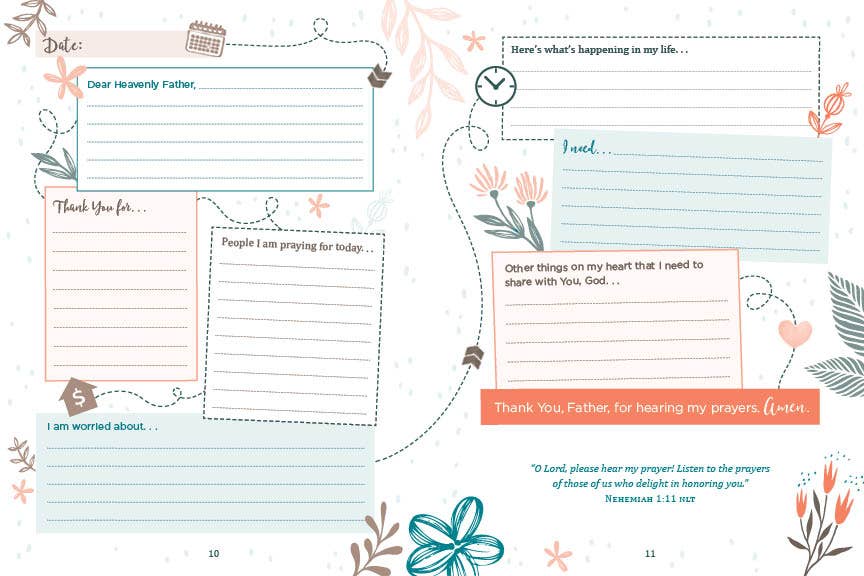 The Everyday Prayer Map Journal for Women