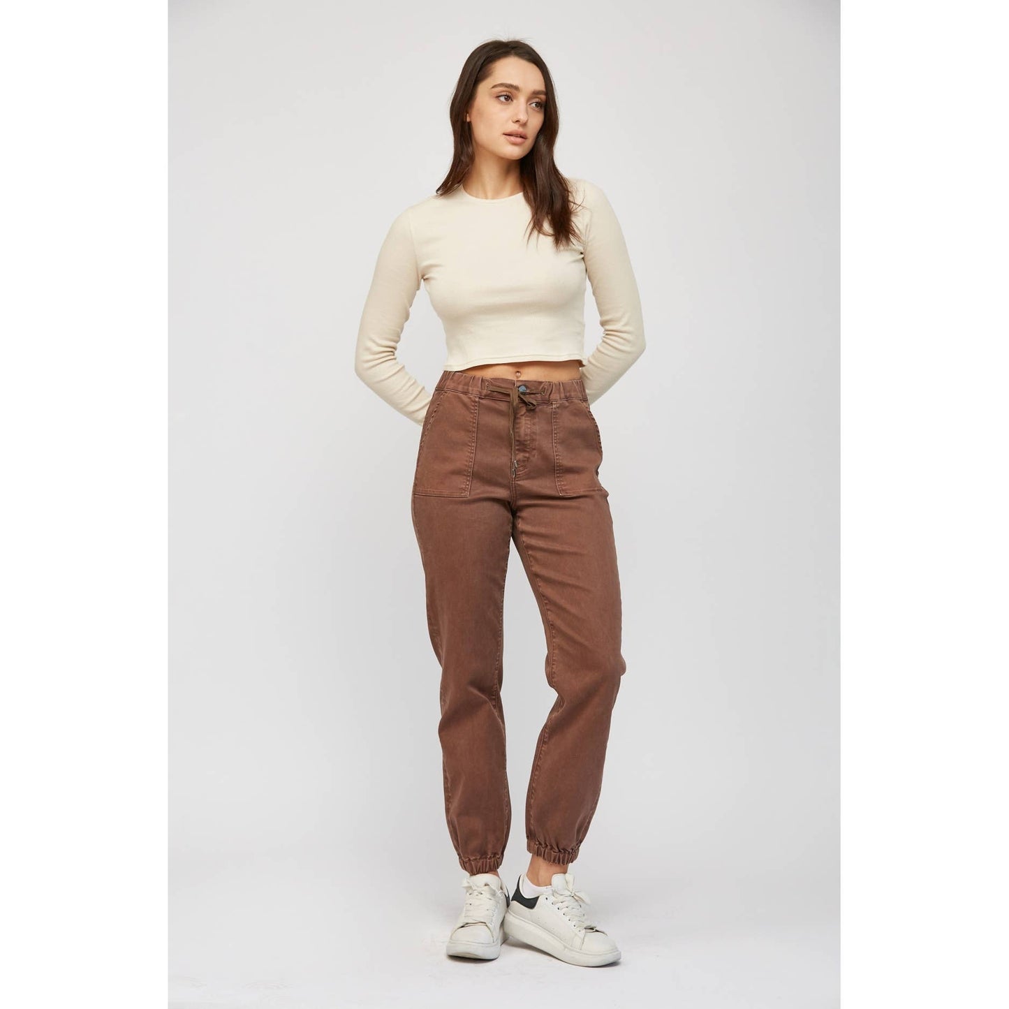High Rise Crop Jogger