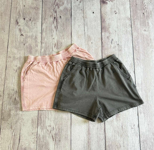 Washed Shorts