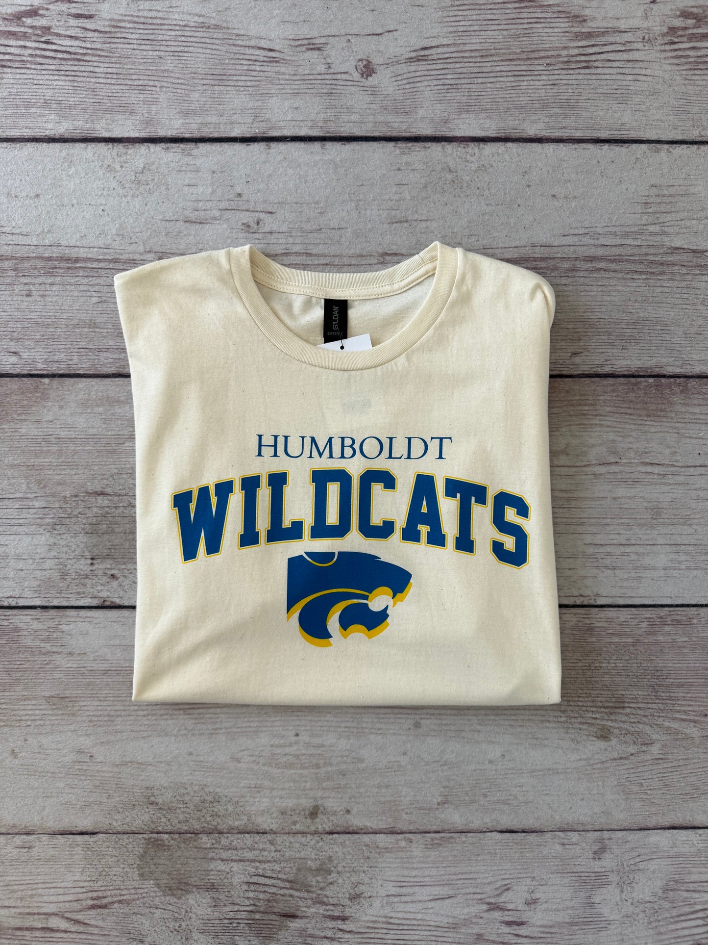 Beige Humboldt Wildcats T-Shirt