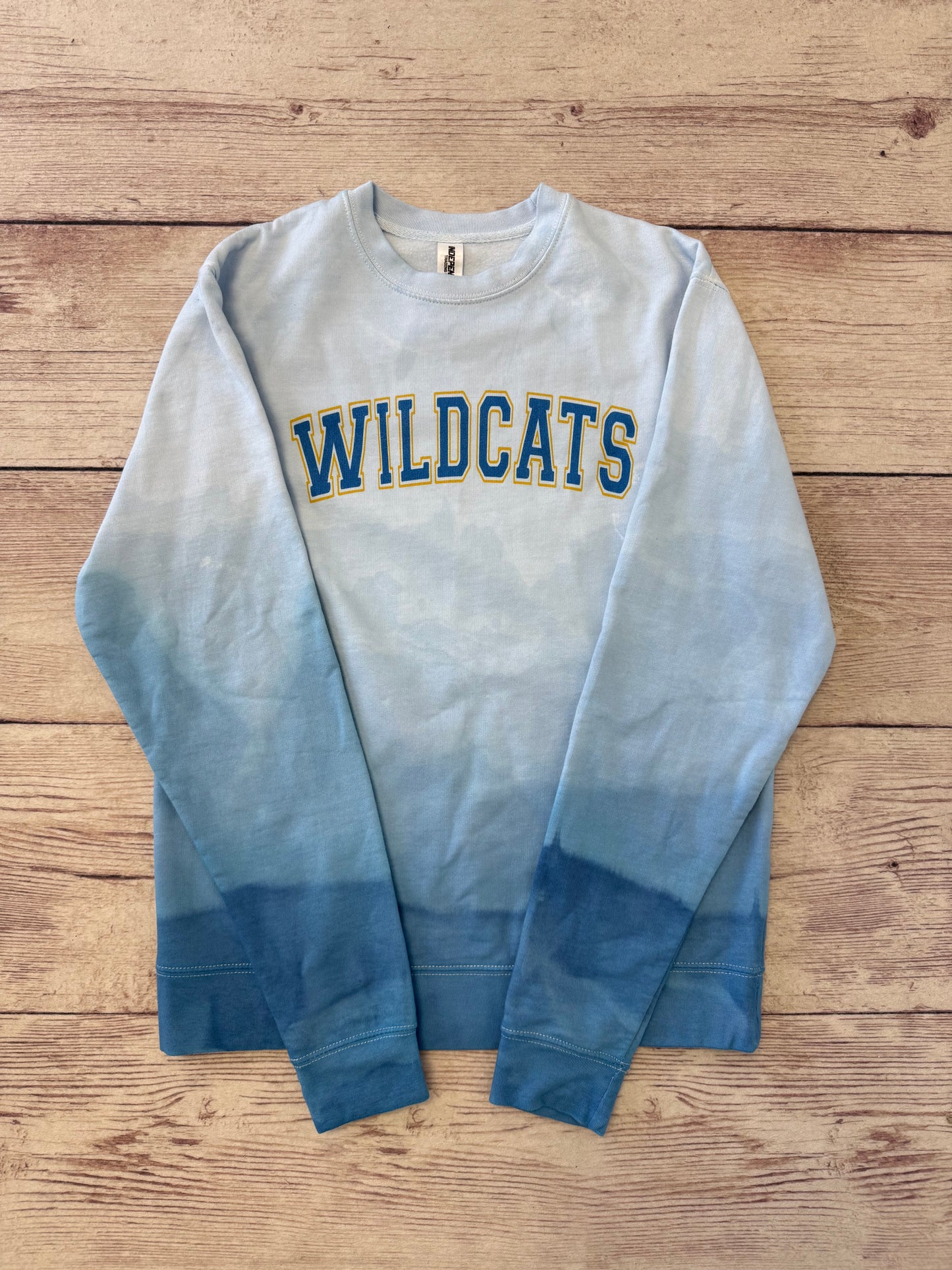 Wildcats Tie-Dye Crewneck Sweatshirt
