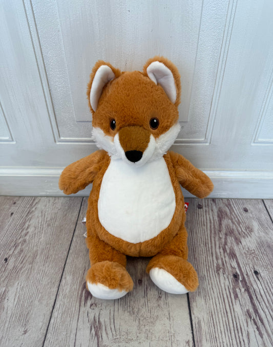 Classic Fox with Personalized Embroidery