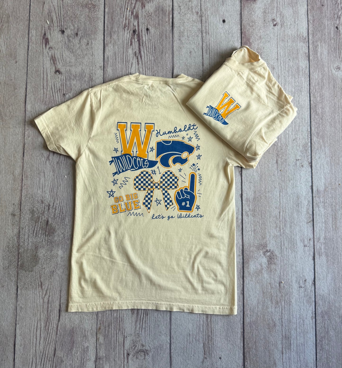 Go Big Blue Wildcats Tee