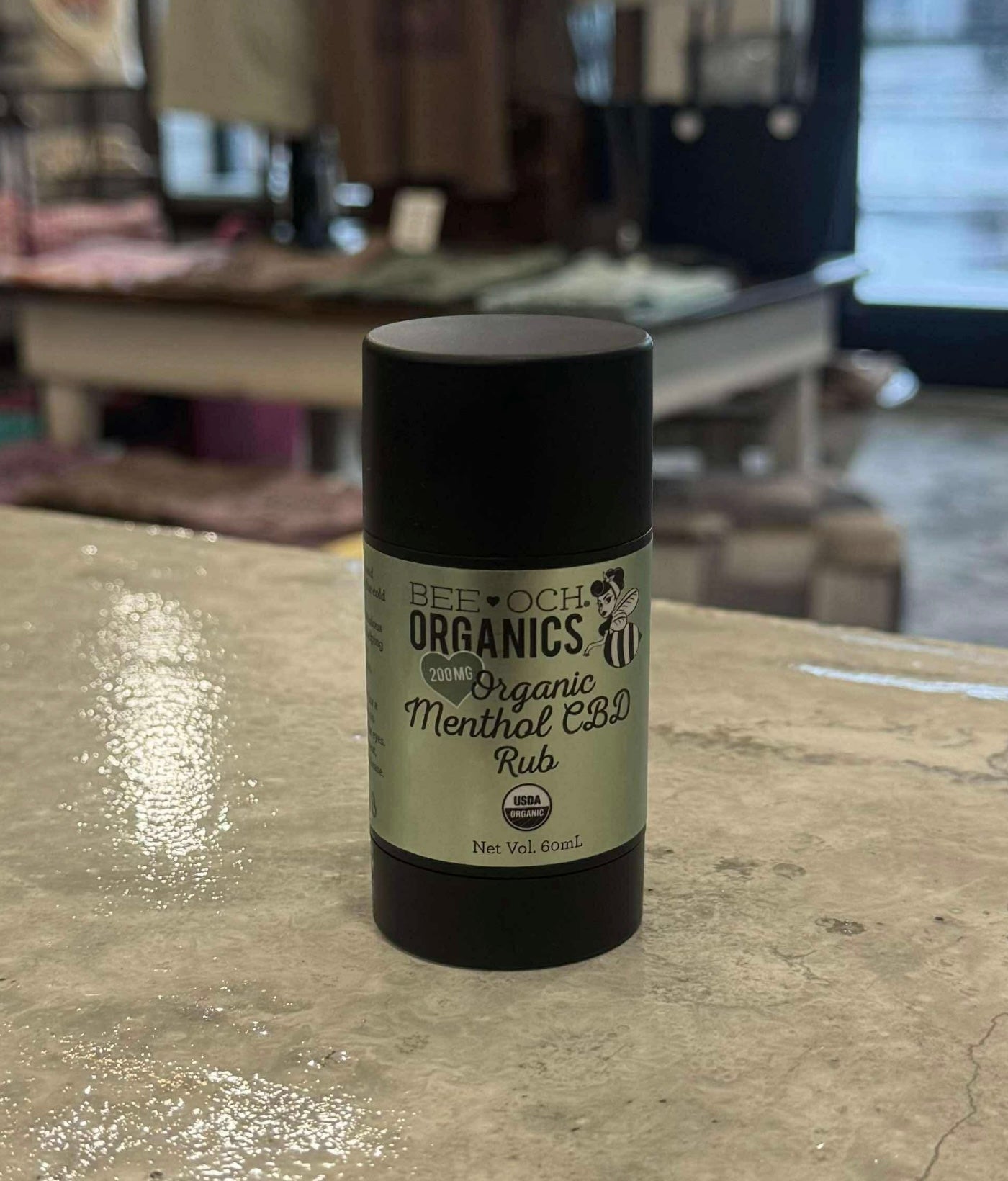 Organic CBD Menthol Rub