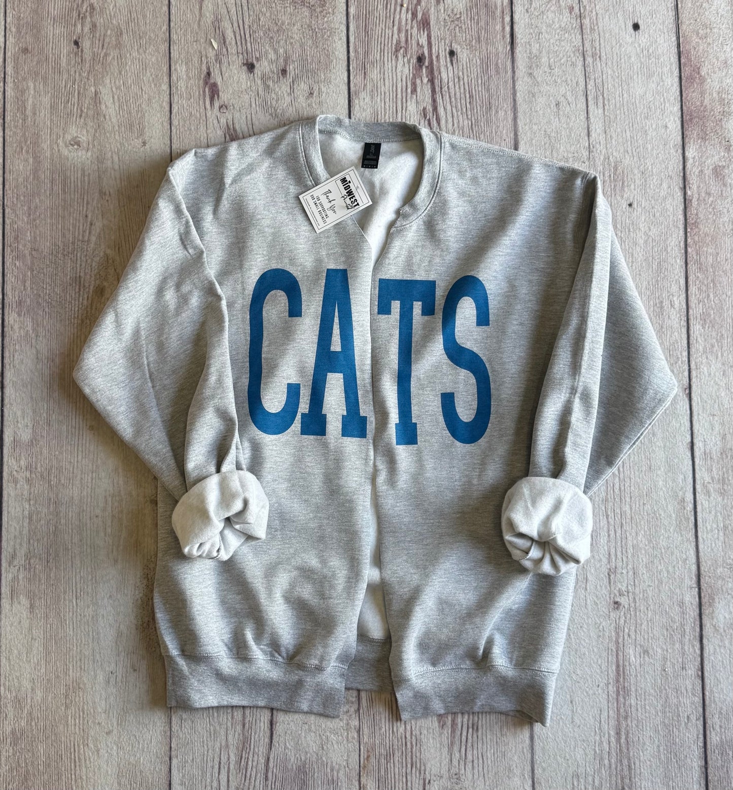 Cats Cut Crewneck- In Stock