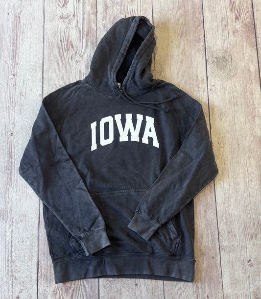 Acid Wash Iowa Hoodie