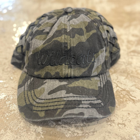 Camo Wildcats Embroidered Hat