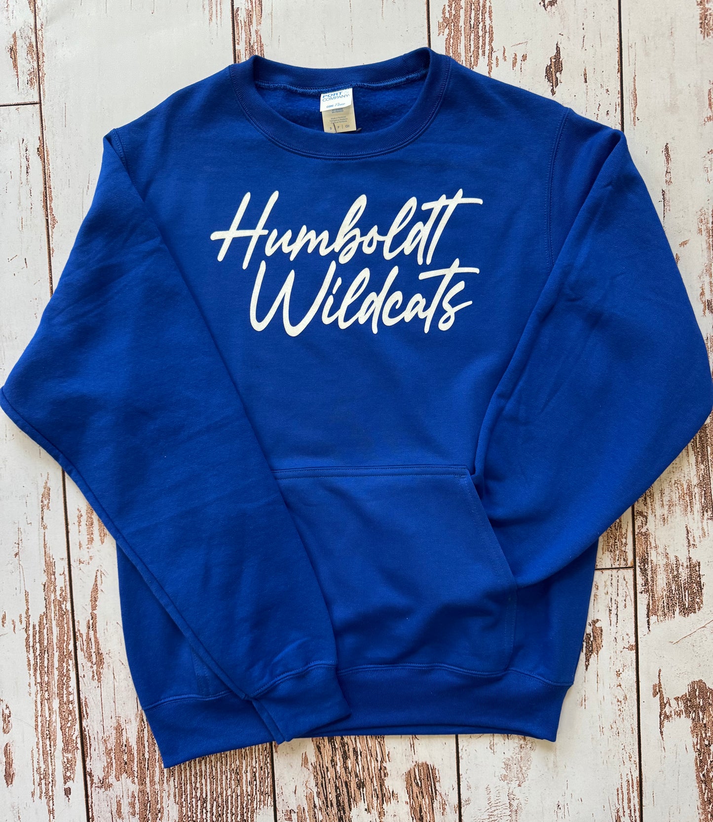 Humboldt Wildcats Pocket Crewneck Sweatshirt