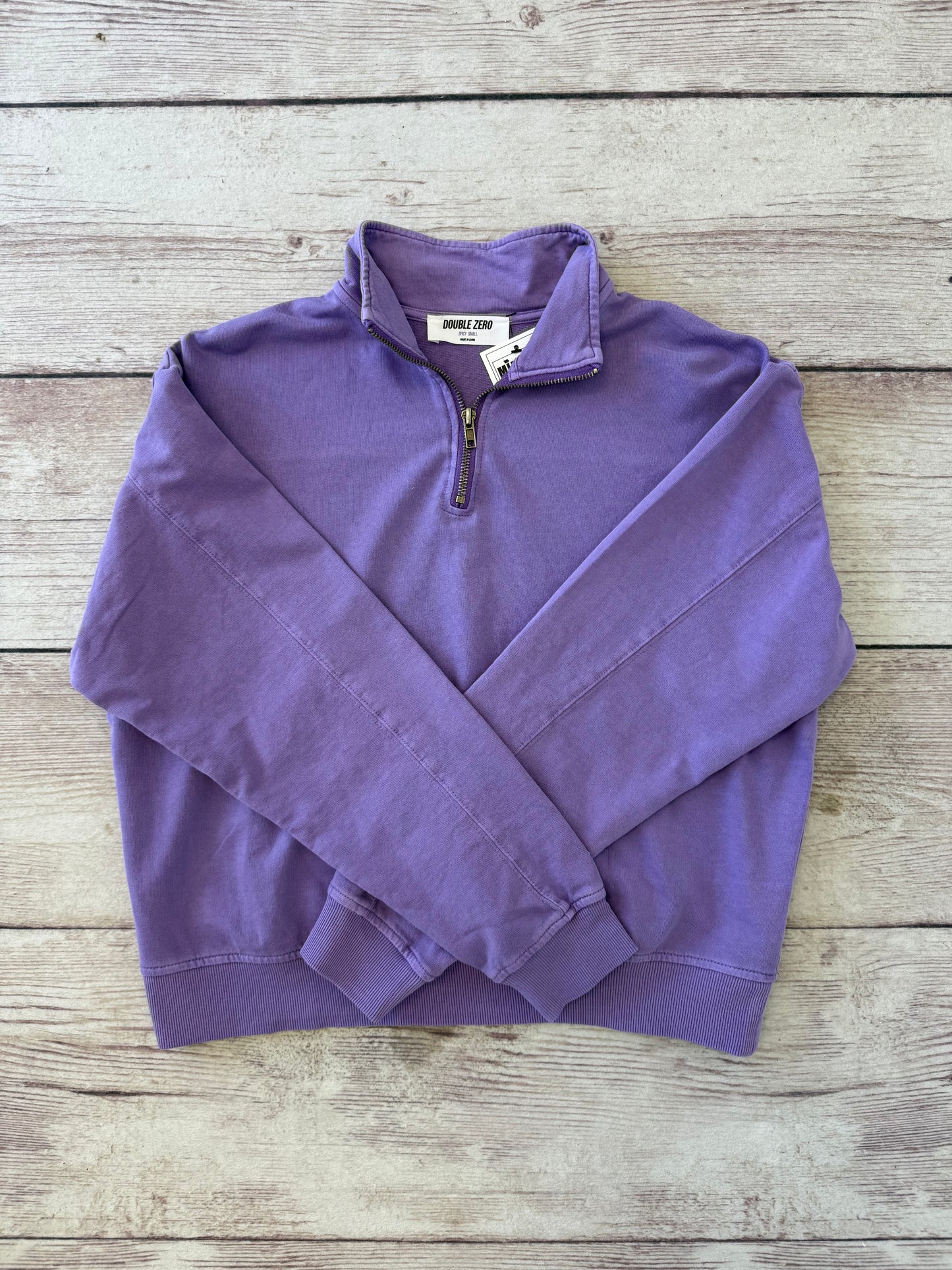 Half-Zip Long Sleeve Sweatshirt